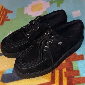 Black Faux Anarchic Creepers